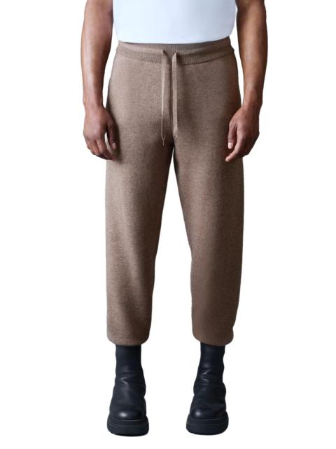 MACKAGE Men's Harrison Wool-Cashmere Track Pants - Coffee