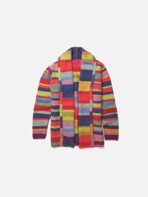 The Elder Statesman STRIPE ITALY SMOKING JACKET