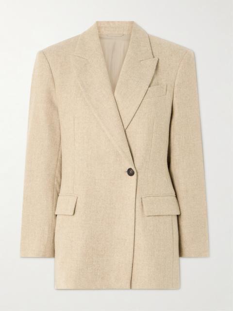 Brunello Cucinelli Brushed Alpaca-blend Blazer
