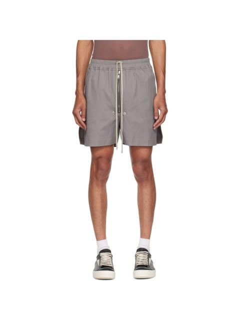 Rick Owens Gray Tower Bela Boxers Shorts