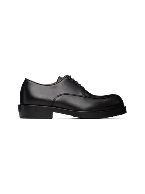 Dries Van Noten Black Leather Derbys