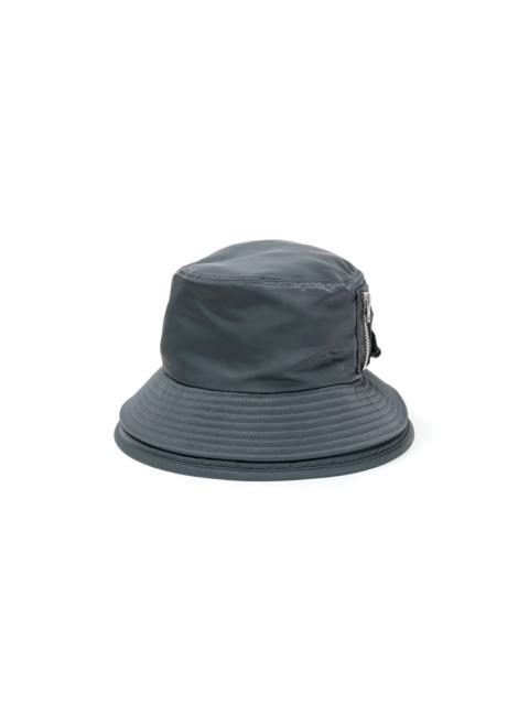 sacai Pocket Double Brim Hat / Nylon Twill