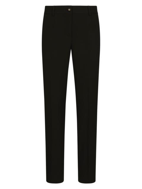 Dolce & Gabbana Women's Wool Tailored Pants - Black