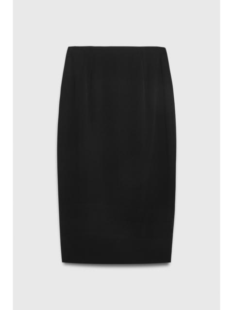 THE FOLD Clever Crepe Pencil Skirt