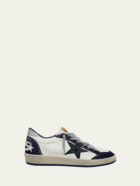 Golden Goose Men's Ball Star Leather Low-Top Sneakers