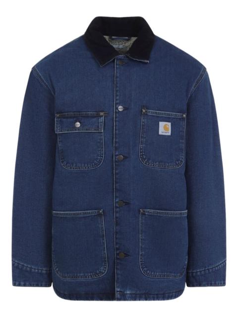 Carhartt OG Chore corduroy-collar denim jacket