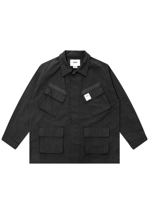 WTAPS Plateau Ripstop Shirt Black | REVERSIBLE