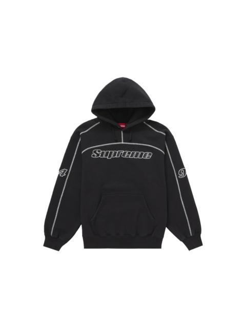 Supreme Supreme Division Hooded Sweatshirt Black | REVERSIBLE