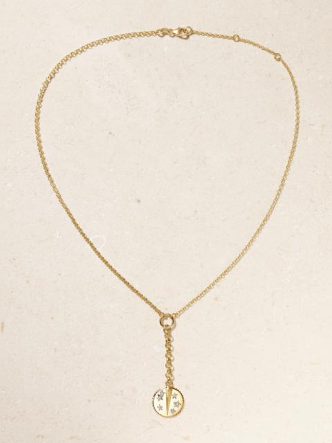 FOUNDRAE + Net Sustain Resilience 18-karat Recycled Gold Diamond Necklace