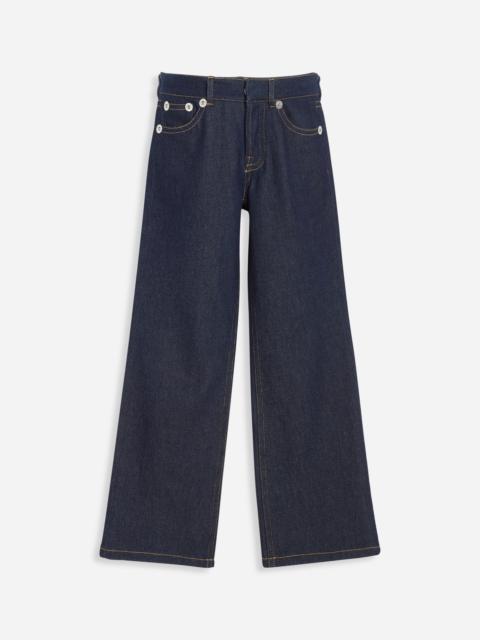 Lanvin FLARED DENIM PANTS