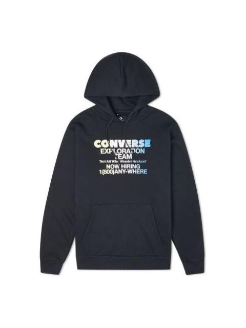 Converse Exploration Team Pullover Hoodie 'Black' 10021271-A01