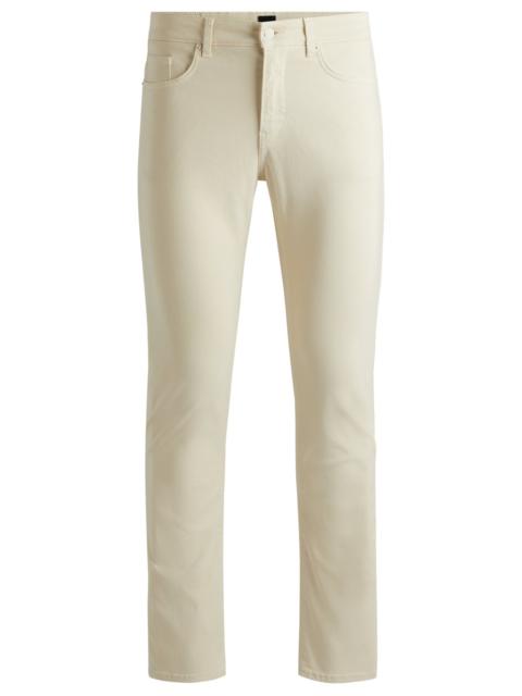 BOSS DELAWARE SLIM-FIT JEANS IN SOFT STRETCH DENIM