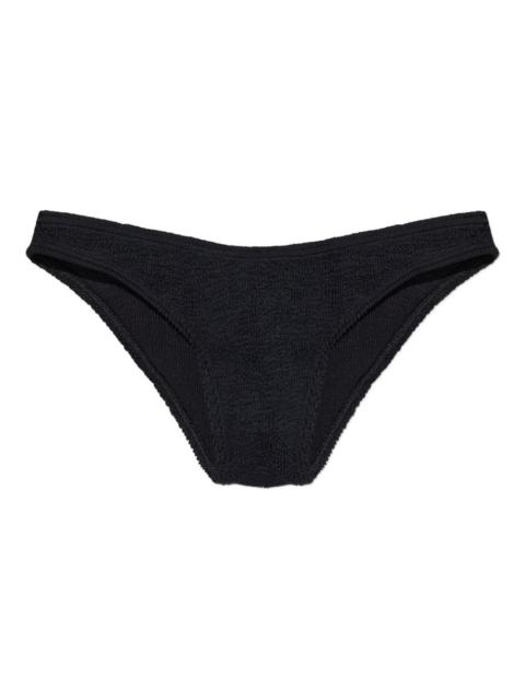 bond-eye Sign textured bikini bottom