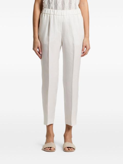 PESERICO elasticated-waist trousers