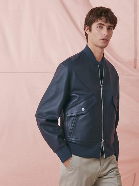 Hermès Rib trim jacket