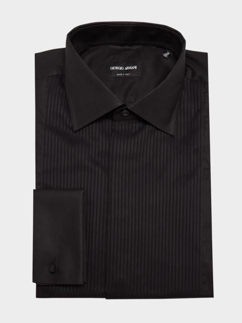 GIORGIO ARMANI Men's Formal Bib Dress Shirt