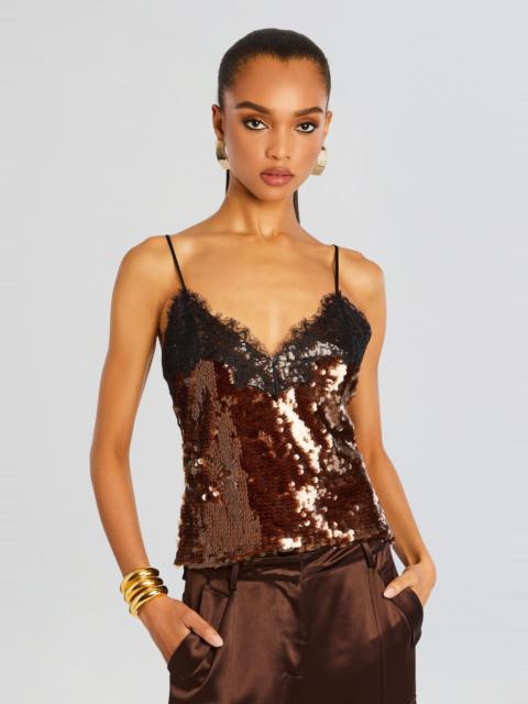 RETROFÊTE DANNA SEQUIN TOP