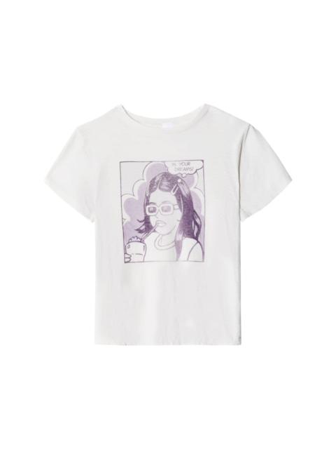 RE/DONE Classic In Your Dreams-print T-shirt
