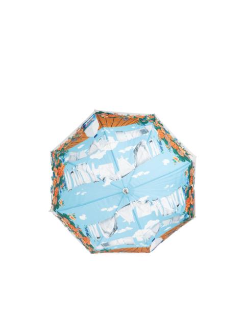 Moschino floral-print umbrella