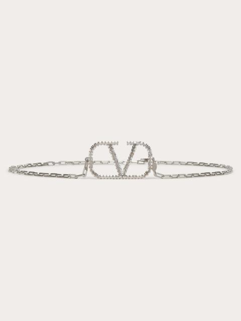 Valentino VLOGO SIGNATURE CHAIN BELT