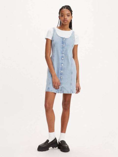 TULI DENIM MINI DRESS