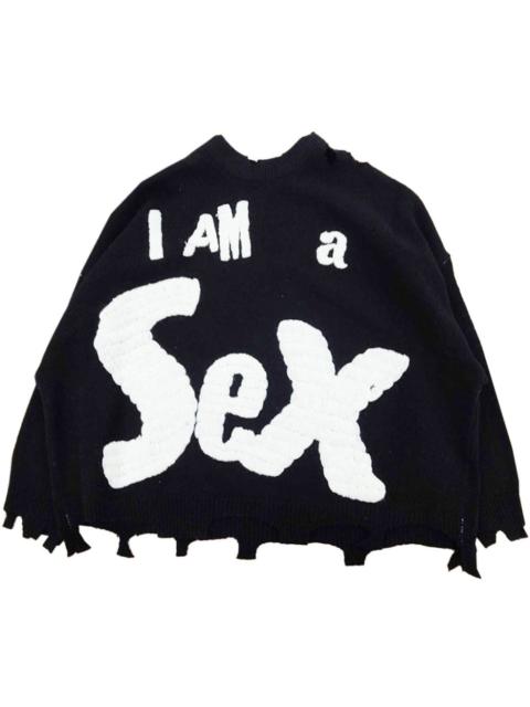 SAINT M×××××× x Sex Pistols embroidered sweater