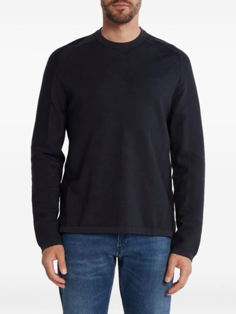 BOSS raglan-sleeve logo sweatshirt