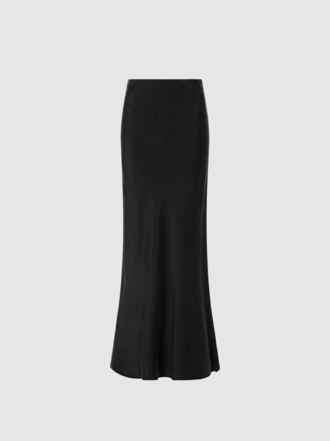 ST. AGNI Bias Slip Skirt - Black