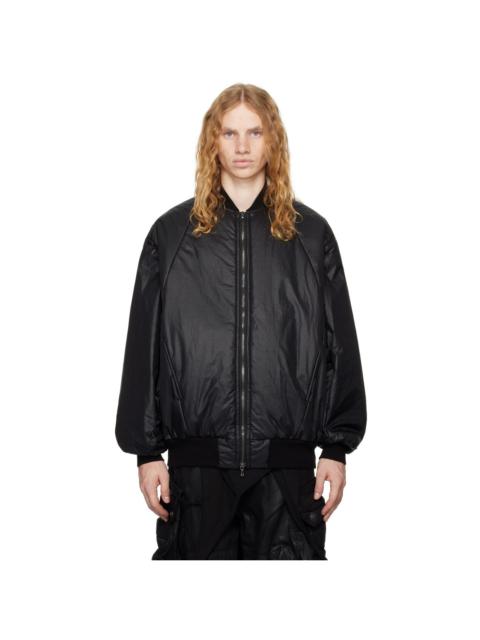 Black Airwing Bomber Jacket