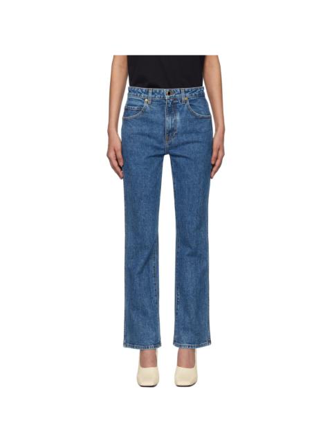 KHAITE Blue Vivian Jeans