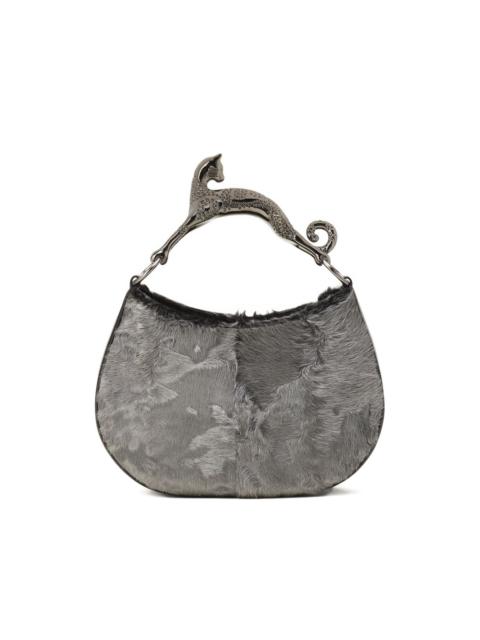 Lanvin Animal Hardware Fur Tote Bag