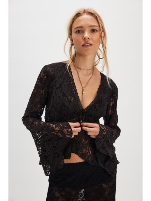FREE PEOPLE Whispering Love Lace Top