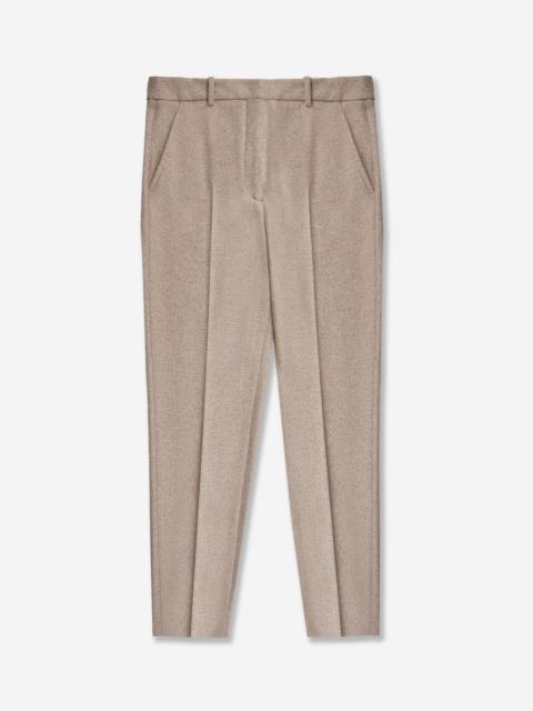 SLOWEAR Regular fit flannel trousers