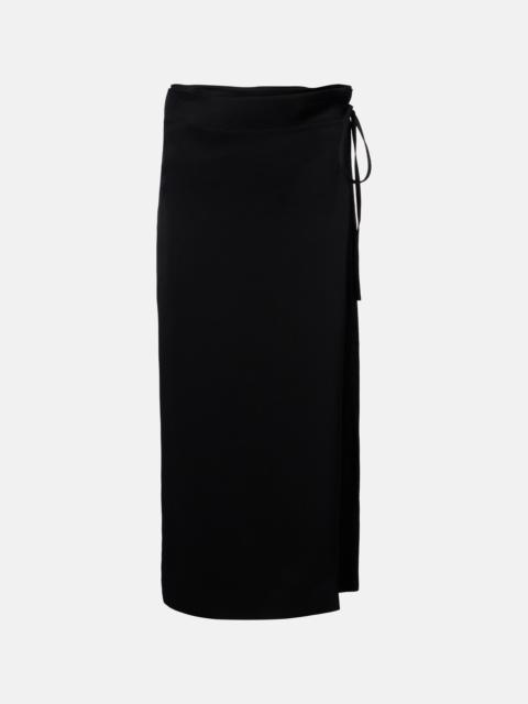 Calvin Klein Collection Hallie striped midi skirt