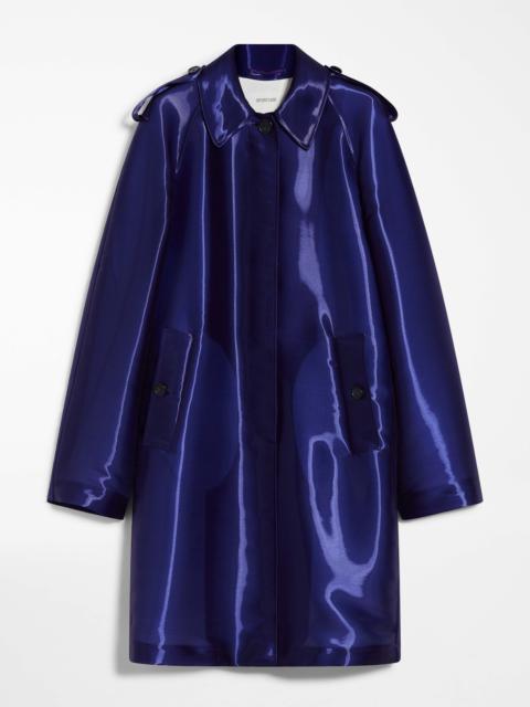 DAFNE Oversized organza overcoat