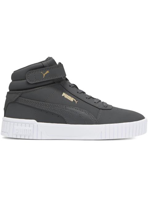 Puma Carina 2.0 Mid Lux Asphalt Team Gold (Women's)