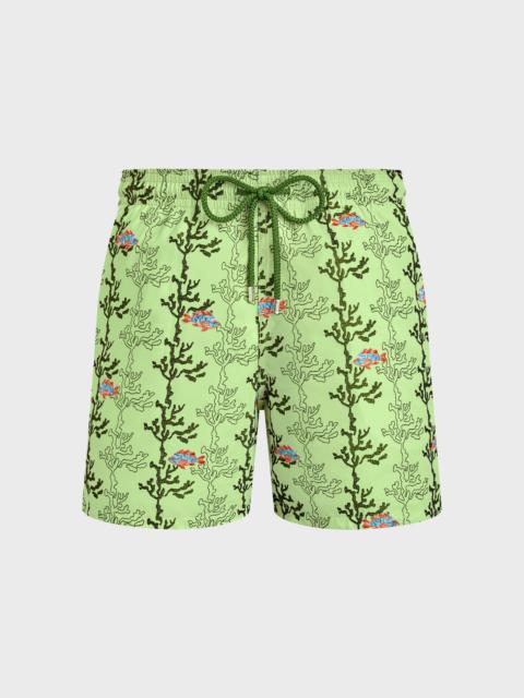Men Swim Trunks Embroidered Seaweed - Limited Edition