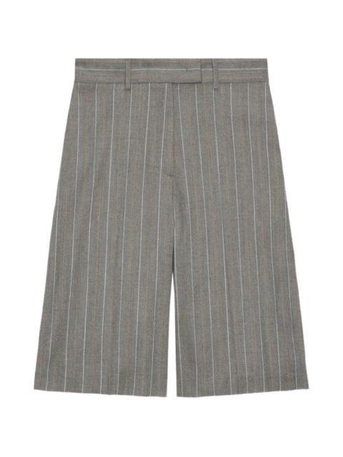 MSGM pinstripe shorts