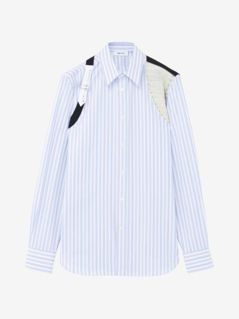 Alexander McQueen Canvas Detail Harness Shirt