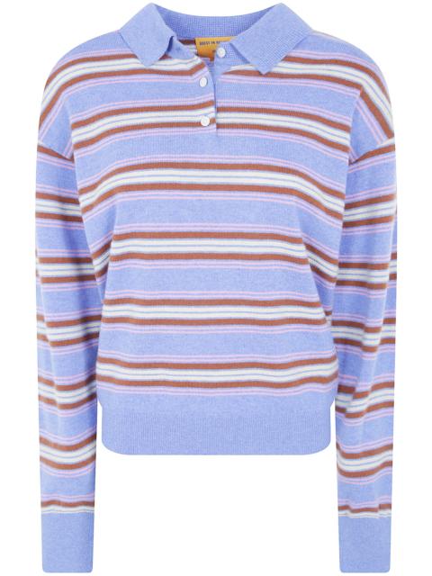 GUEST IN RESIDENCE Polo Collegiate Stripe "Collegiate Stripe Polo"