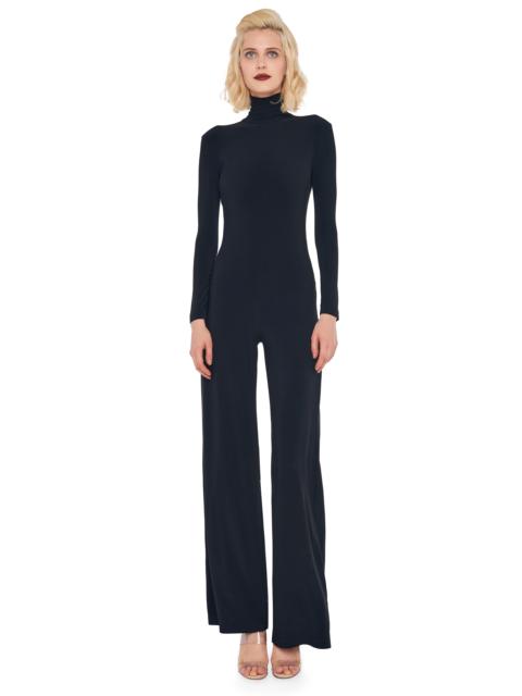 NORMA KAMALI LONG SLEEVE TURTLE JUMPSUIT