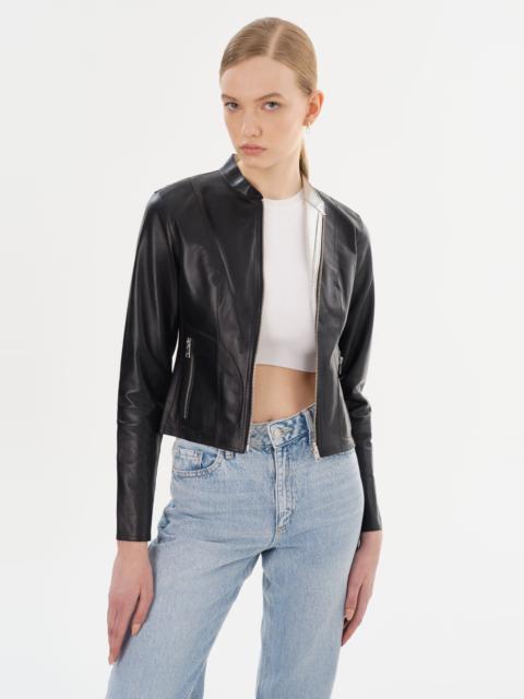 LAMARQUE CHAPIN | Reversible Leather Bomber