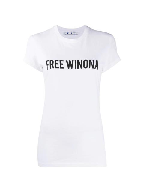 Off-White Free Winona printed T-shirt