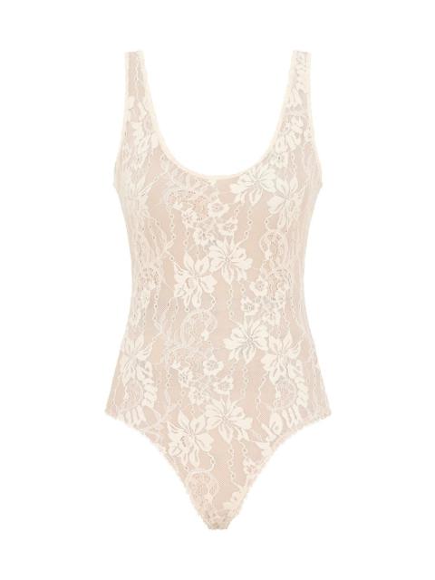 Zimmermann LACE SCOOP BODYSUIT