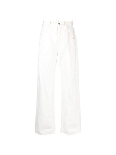 Ann Demeulemeester wide-leg cotton trousers