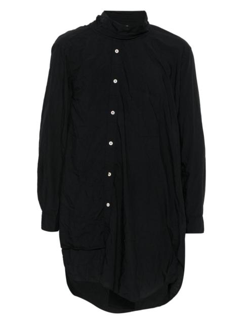 Comme des Garçons Homme Plus button-fastening asymmetric shirt