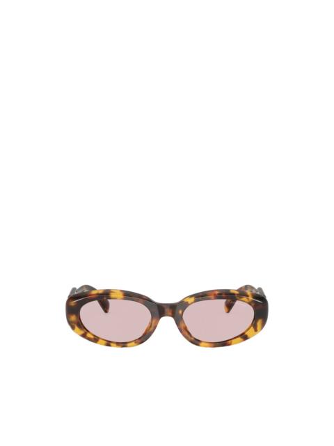 Miu Miu oval-frame sunglasses