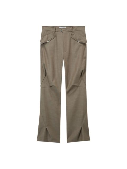 Kiko Kostadinov flared trousers