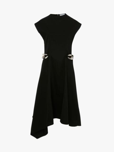 JW Anderson CHAIN LINK CAP SLEEVE DRESS