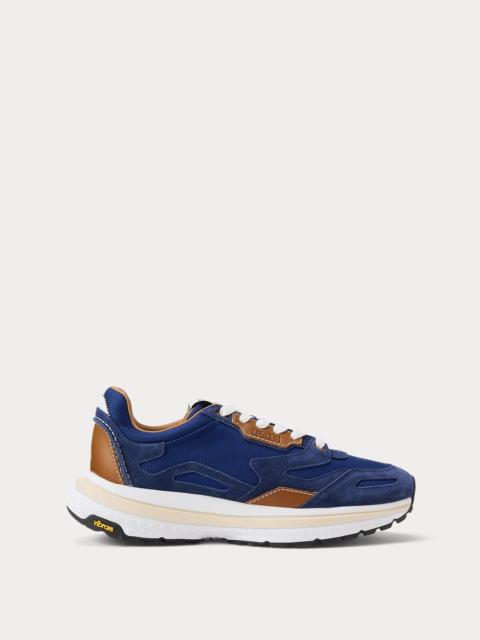 Polo Ralph Lauren Modern Trainer 200 Suede-Paneled Sneaker